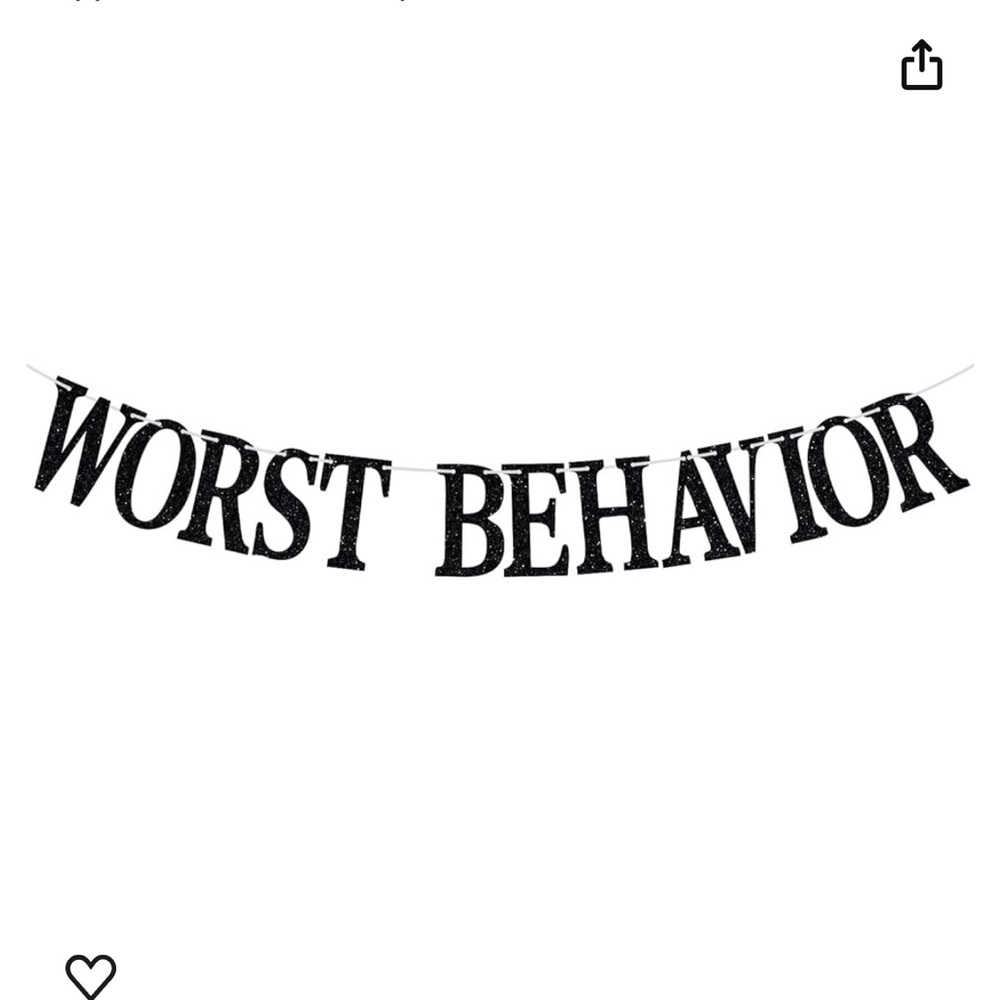 3/$20 Worst behaviour drake wall hang